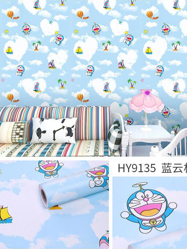 Hình ảnh Đề can dán tường Doraemon 9135