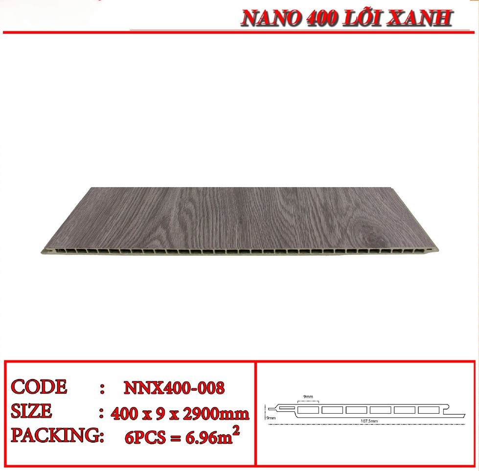 Hình ảnh tấm ốp nano human nnx400-008