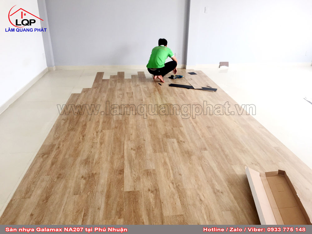 Công ty cung cấp sàn nhựa giả gỗ quận Phú Nhuận - Lâm Quang Phát