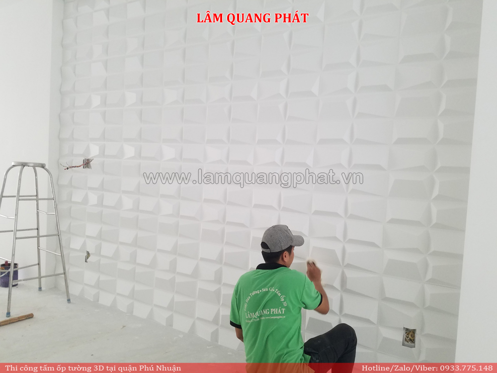 Tấm ốp tường nhựa 3D quận Phú Nhuận