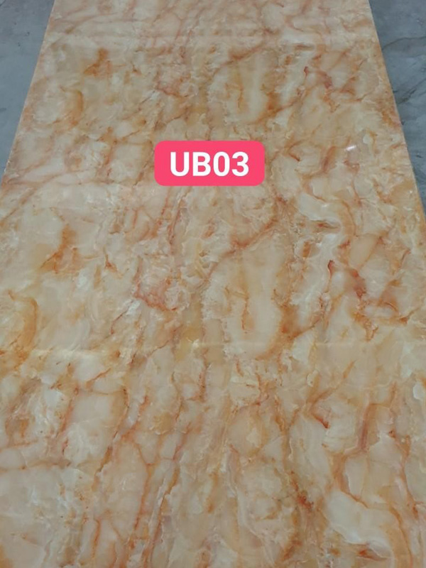 Hình ảnh Tấm nhựa giả đá PVC UB03