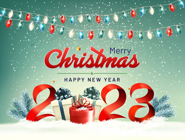 Merry Christmas 2022 and Happy New Year 2023