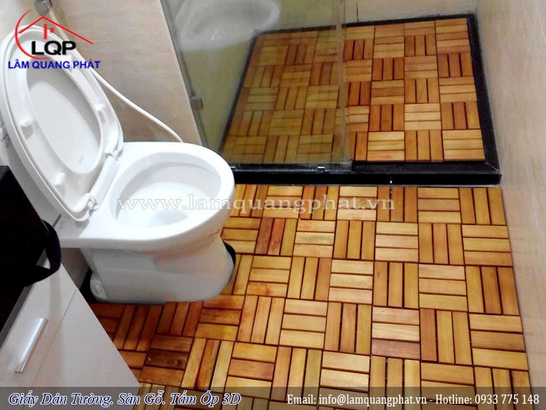 Cách chuẩn chọn ván sàn nhựa cho nhà vệ sinh