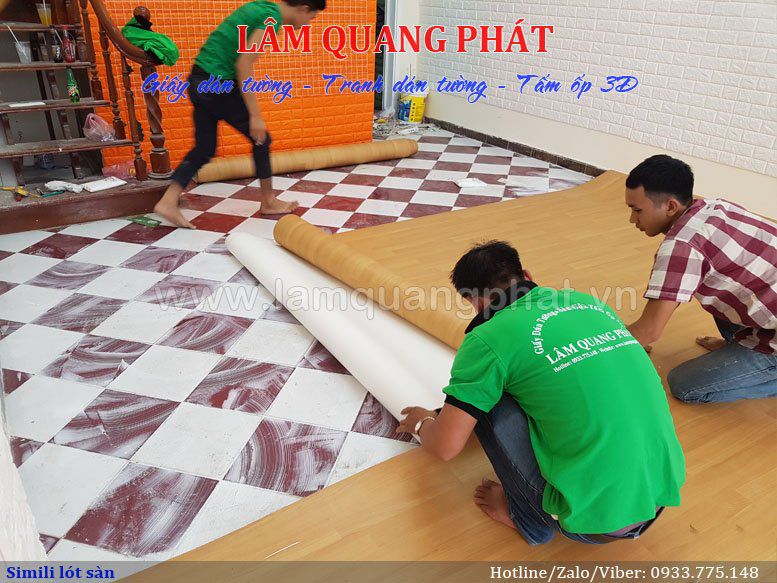 Lâm Quang Phát - Chuyên phân phối sàn nhựa cuộn Simili lót sàn vân ...