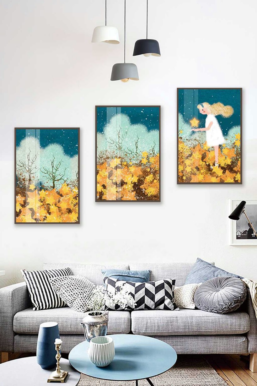 Hình ảnh Tranh phẳng treo tường canvas Art_0020