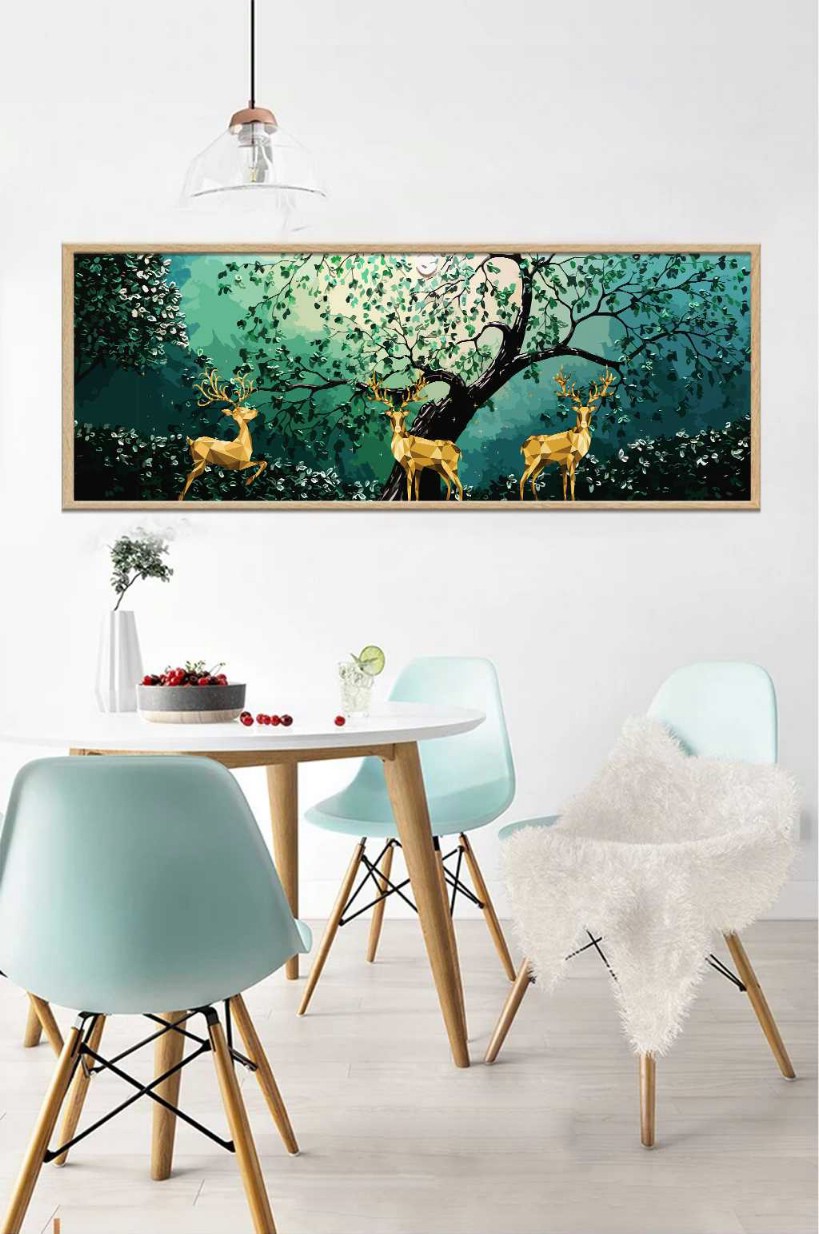 Hình ảnh Tranh phẳng treo tường canvas Art_0083