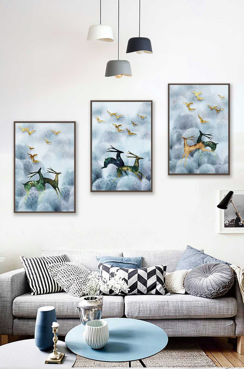 Hình ảnh Tranh phẳng treo tường canvas Art_0186