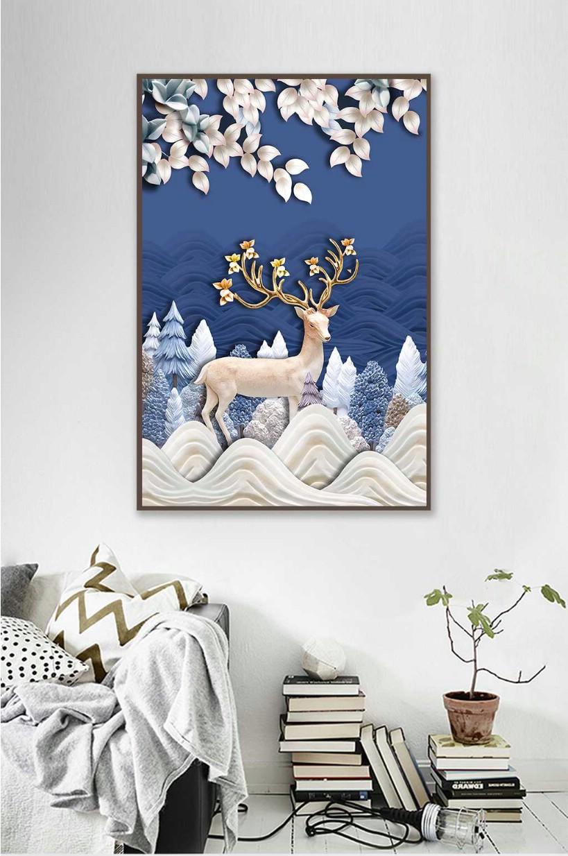 Hình ảnh Tranh phẳng treo tường canvas Art_0192