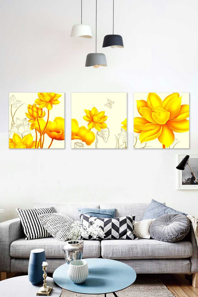 Hình ảnh Tranh phẳng treo tường canvas Art_0406