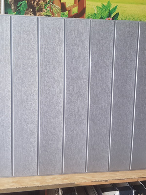 Mút xốp dán tường màu xi măng