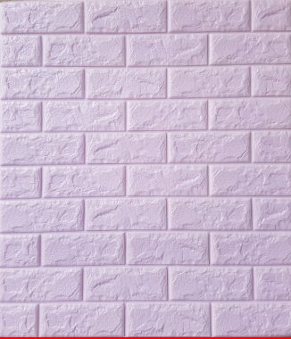 Hình ảnh Xốp dán tường màu tím cà
