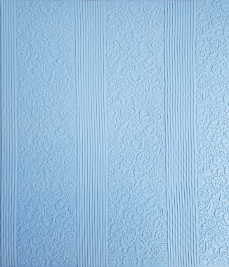 Lâm Quang Phát - Xốp dán tường hoa văn xanh lơ